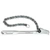 Chain Wrench High Hardness Surface Polished ChromePlated Chrome Vanadium Steel Hand Tool(12in )