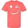 Happy Wink Smile Face Winking Funny T Shirt | Funny Shirts for Men Casual Style | Novelty T-Shirts USA Printed Shirt