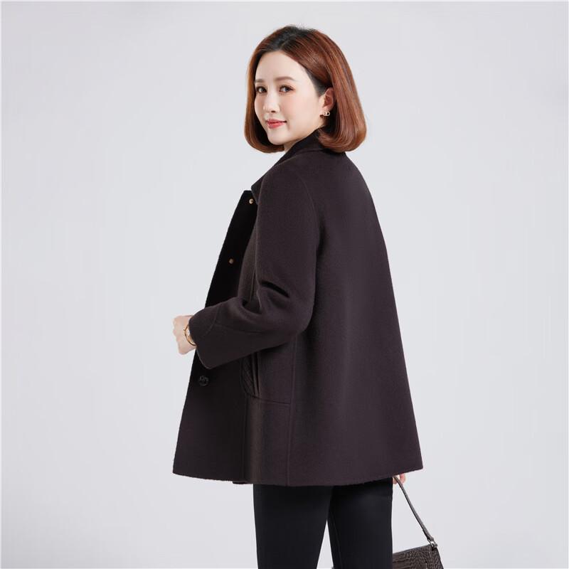 Women's 100% Wool Double-Sided Short Coat