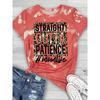 T-shirt casual da donna a maniche corte
