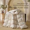 Mercury Home Textiles 95% White Goose Down Winter Comforter