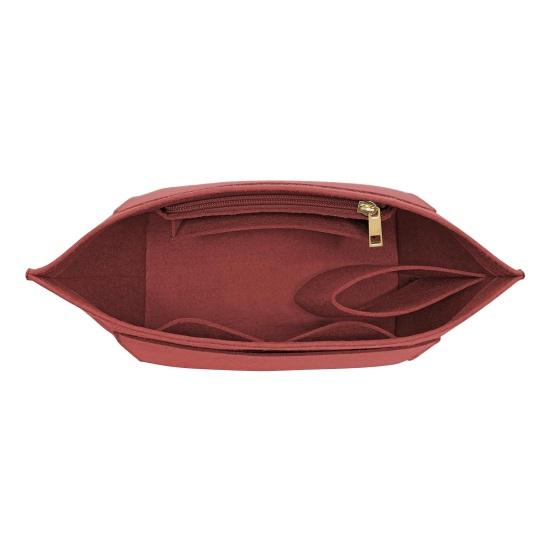 

Handbag Organizer Insert Lightweight Felt Wallet with Inner Zipper Design Durable Protects And Organizes Wallet Daily Use S