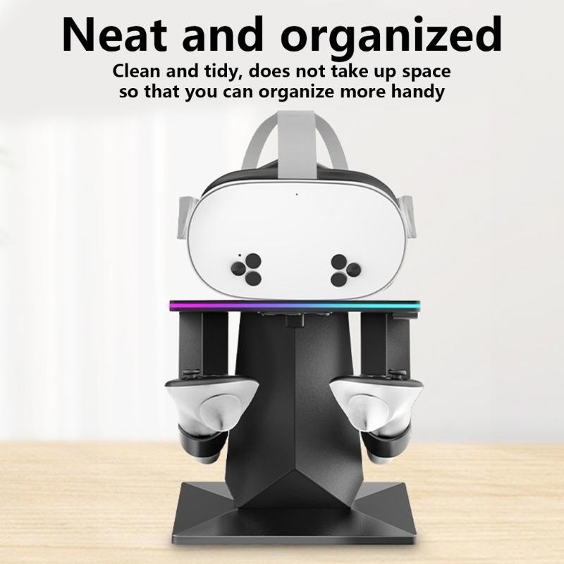 Headset Charging Dock for 3s VR Headset Charging Stand Base with Light Portable 18W Charging Station