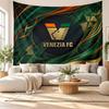 Venezia FC Football Wall Tapestry, Soft Fabric Wall Hanging, Decorative Backdrop For Bedroom Home Wall Art