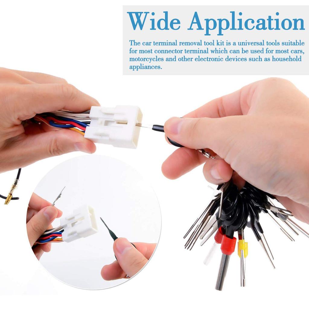 Vignee 82pcs Terminal Removal Tools, Terminal Pin Puller Repair Removal Tools, Car Pin Extractor