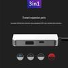USB-C to HDMI 4K Hub Expansion: 3-in-1 High-Definition Video Converter Dock