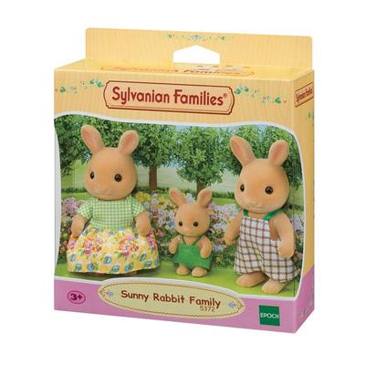 Sylvanian Family Sunny Rabbit Family Figure 5372, 1 Piece, Korean Popular Toys