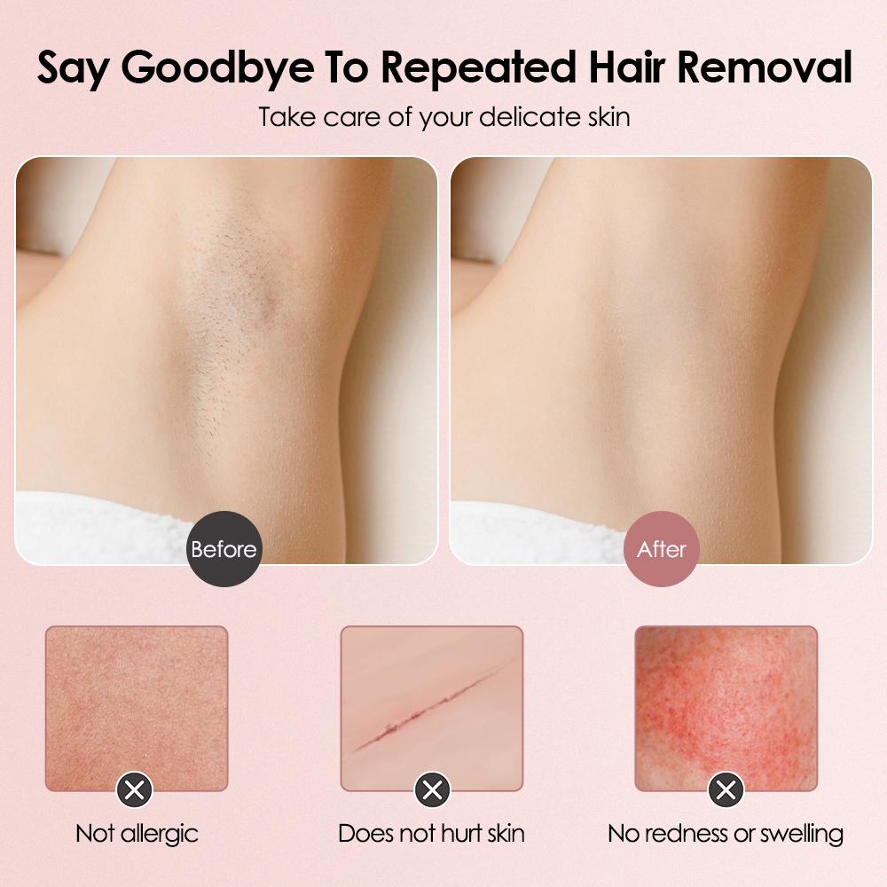 Hair Remover for Ladies Electric Shaver Painless Automatic Hair Trimmer Body Bikini Facial Lip Leg Home Razor Epilator for Women