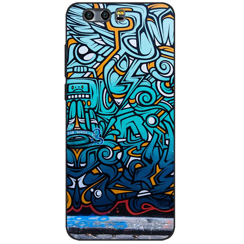 Custodia Per Huawei Honor 9 STF-L09 STF-AL00 STF-AL10 Stampata Honor9 Morbida Custodia Posteriore in Silicone TPU Cover per Telefono Honor 9 Custodia Bumper