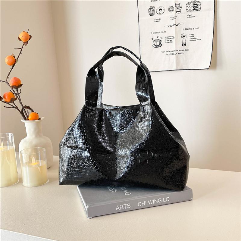 Nuove Borse Tote alla Moda Monocolore a Spalla/a Mano/sottobraccio Grande Capacità 2026 per Donna