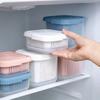 Two-layer Mini Refrigerator Organizer Sealed Onion Fruit Food Drain Storage Box Container Gadget Inner Sieve Separable Boxes