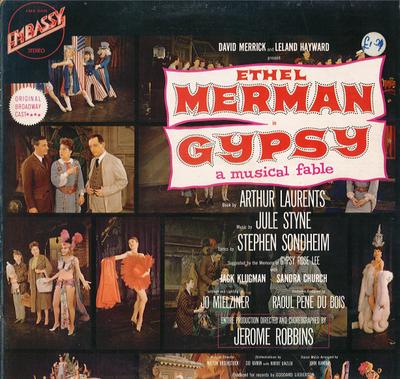 LP-Schallplatte ETHEL MERMAN, JULE STYNE & STEPHEN - Gypsy - A Musical Fable SEMB31025 Embassy 1973 UK Soundtracks & Musicals Gebraucht