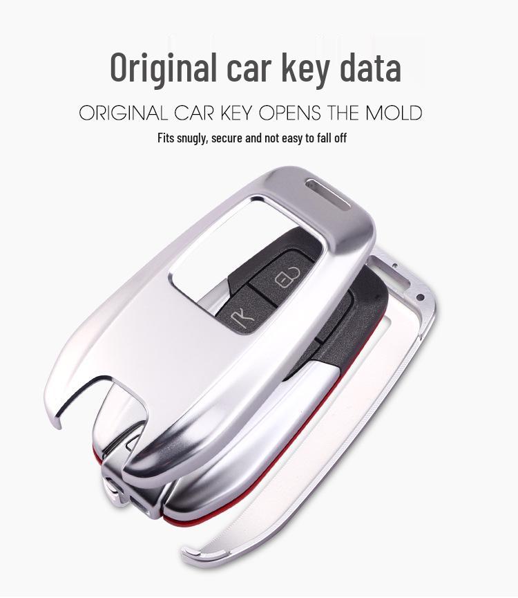 Coque de clé Ferrari 488/458/ST90 avec couvercle de protection et boucle