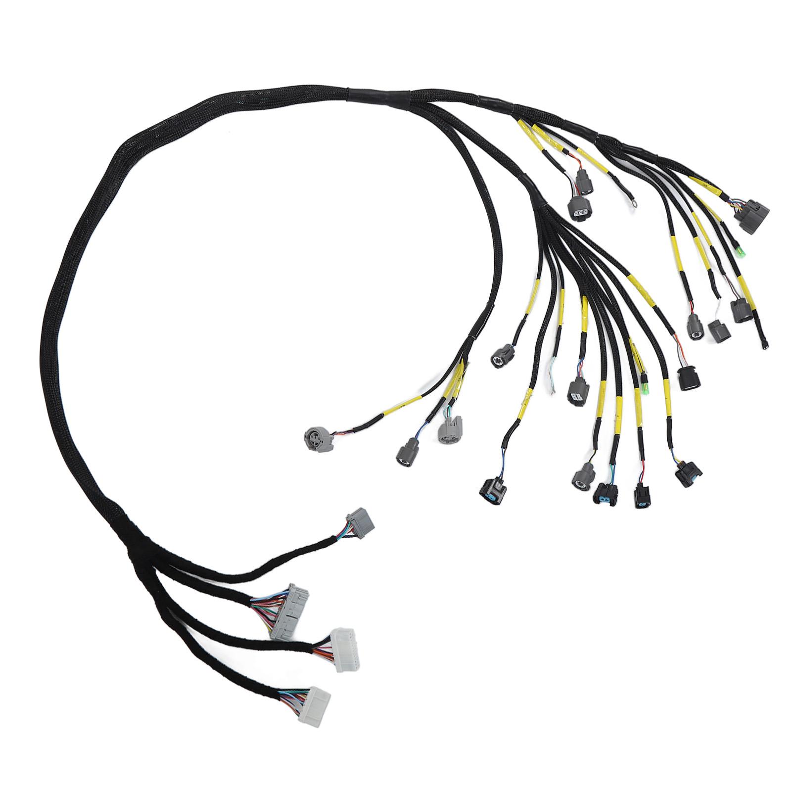 

Engine Wiring Harness CNCHOBD21 Dustproof Flexible Replacement For Civic Integra B16 B18 D16 OBD2 Budget D B Series