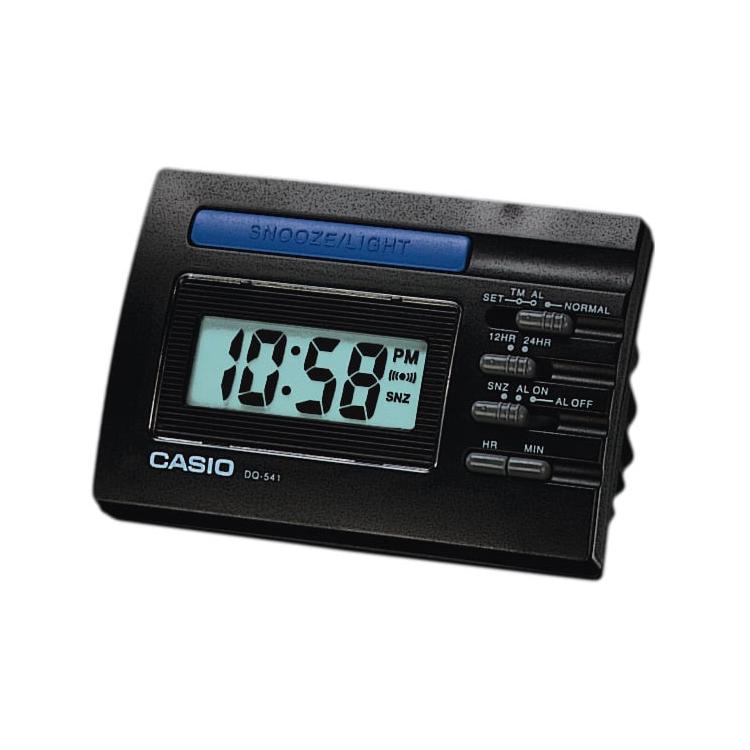 CASIO Unisex Alarm Clocks Watch DQ-541-1 DQ-541-1 Black Watch Case