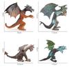 Realistic Jurassic Dragon Model Stunning Pvc Static Western Mythical Creature Statue