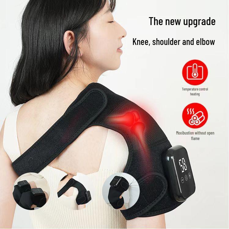 Smart Electric Heating Pads for Knee, Shoulder & Elbow - 3-Speed Temperature Control, Vibration Massage, All-Season Use