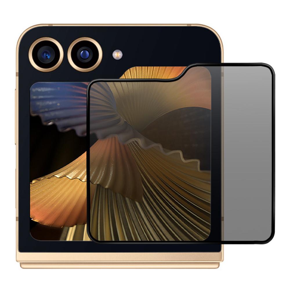 

RURIHAI Для Samsung Galaxy Z Flip6 5G Захисна плівка для маленького заднього екрана 180-градусна плівка проти шпигунства Ультрапрозора Type A