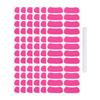 48-144Pairs Sports Eye Black Stickers Under Eye Black Strips Football Face Stickers Breathable Eyeblack Sticker with 1Pcs Pencil