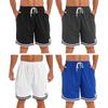 Pantaloncini sportivi da uomo con elastico in vita e coulisse, ad asciugatura rapida, pantaloncini casual da basket e calcio