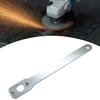 Iron Grinder Wrench for 230mm Angle Grinder with 180 Degree Angle and 35mm Distance Suitable for Polishing Tasks