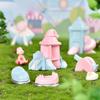 Playground Resin Charming Micro Landscape Diy Cake Decoration Carousel