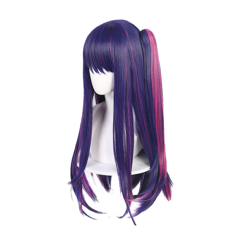 Japanese Anime Oshi No Ko Girls Hoshino Ai Cosplay Costume Carnival Vintage Pink Lolita Dress Rubii Akuamarin School Uniform Wig