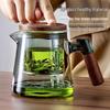 FLOW Cup Teapot 2025: All-Glass, One-Button Tea-Water Separation Set