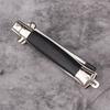 Men's Compact Folding Comb - Stainless Steel Mane, Durable ABS Handle, Easy To Use Suitable for All Hairstyles Travel Combs, Practical Beauty Products