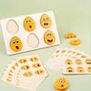 Montessori Wooden Emotion Puzzle Toy Kids Face Expression Matching Educational Sensory Thinking Early Learning Toddler Toys