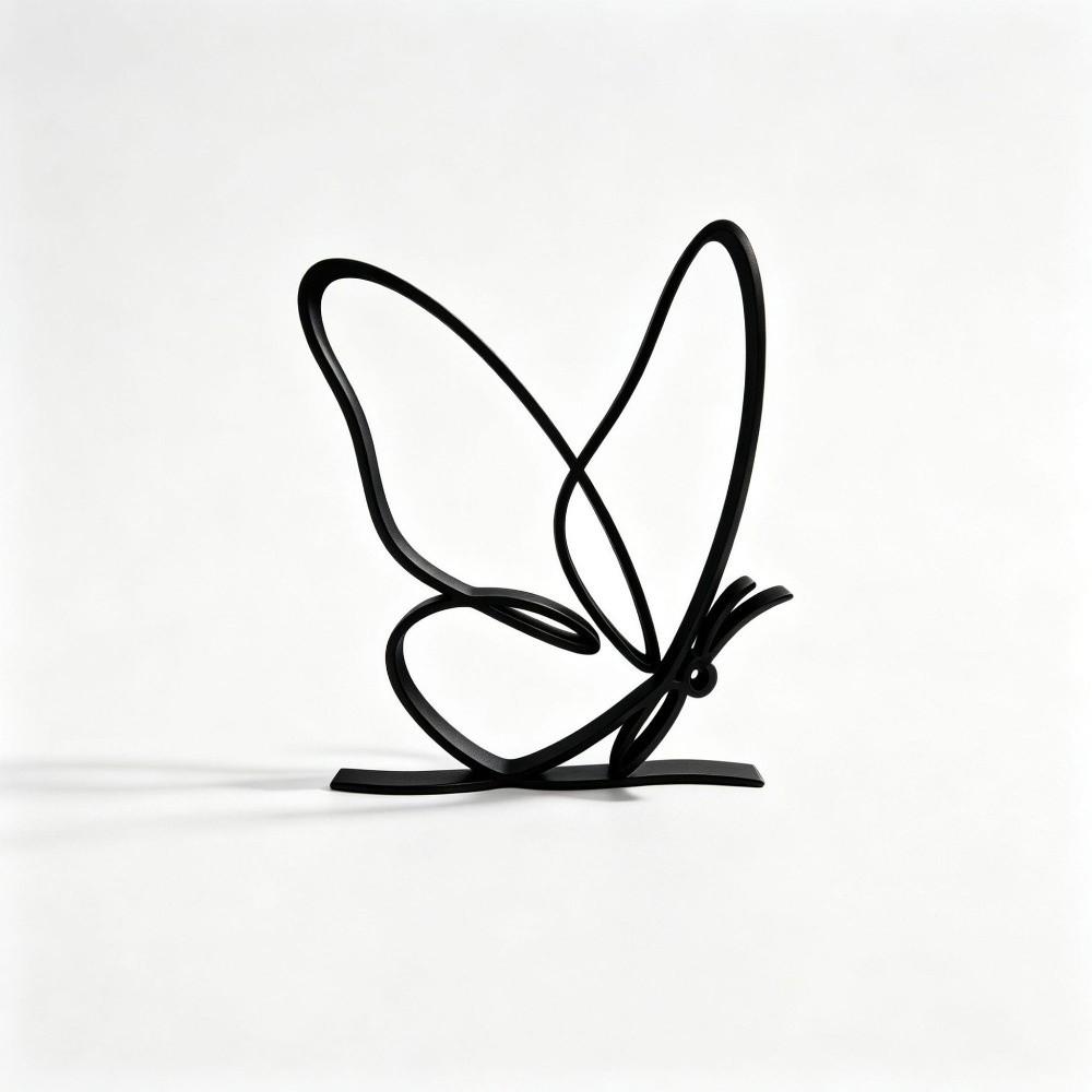 Modern Butterfly Abstract Ornament 3D Printed Butterfly Vibe Table Craft Entryway Accent