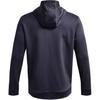 Under Armour Armour Fleece Logo Print Pullover Hoodie Men Hoodies Gray 1373356-558