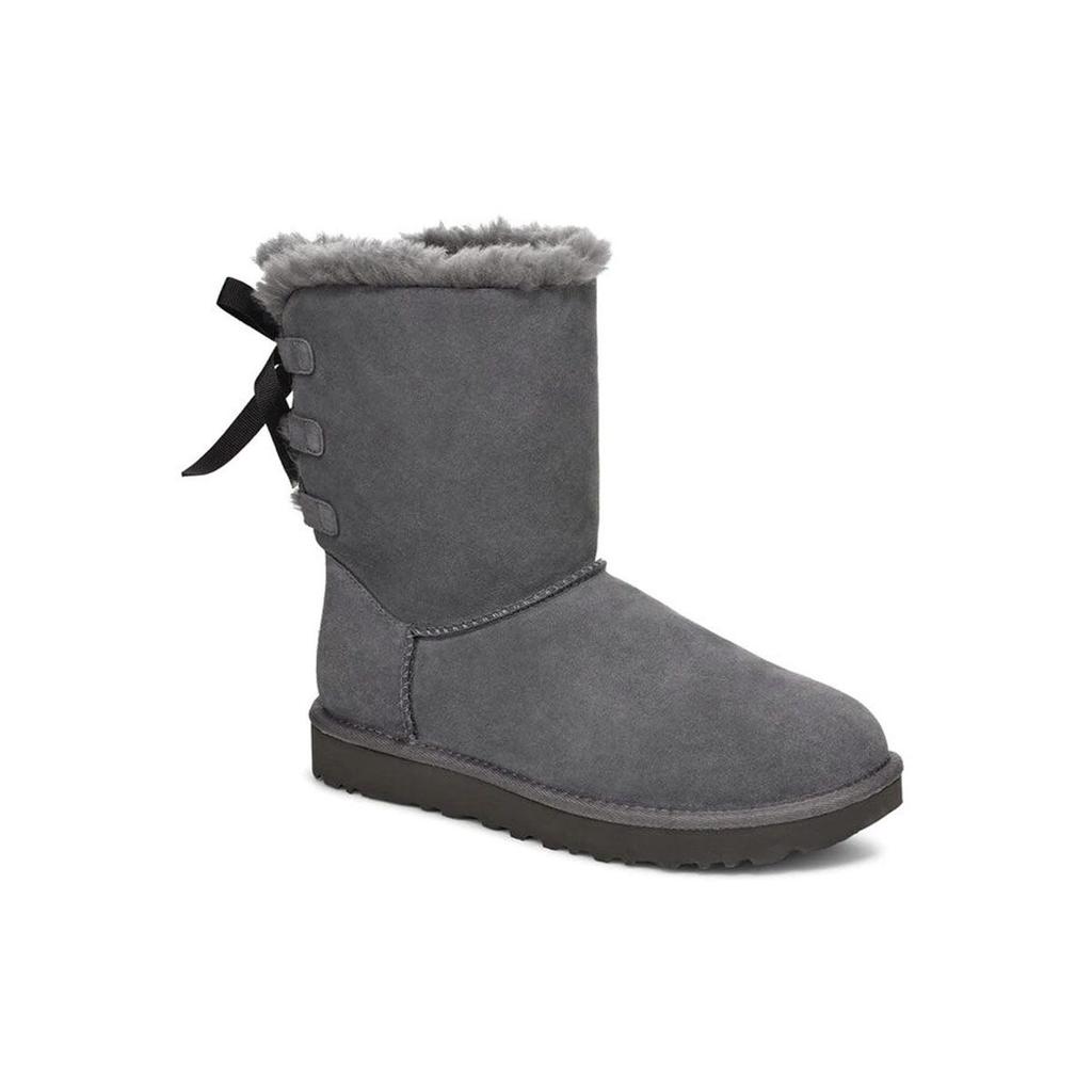UGG Krátke snehule s flísovou podšívkou Dámske čižmy Šedé 1110706-CHRC