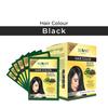 Sunny Coloration Cheveux Henné Noir Base Naturelle Coloration Cheveux aux Herbes 20g X Lot de 12 Pour Cheveux Plus Foncés et Brillants
