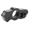 Alloy Handlebar Lock Universal Throttle Lock Anti Theft Hand Grip Lock for Motorcycle Electric Bike Black