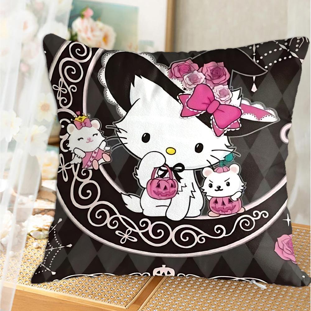 Kawaii C-Charmmy Kittyes Cushions For Decorative Sofa Cushion Covers Room Decorating Items Gifts Decoration Home