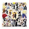 50 Japanese Anime Death Note Stickers - Popular Characters for Graffiti, Cars, and Laptops