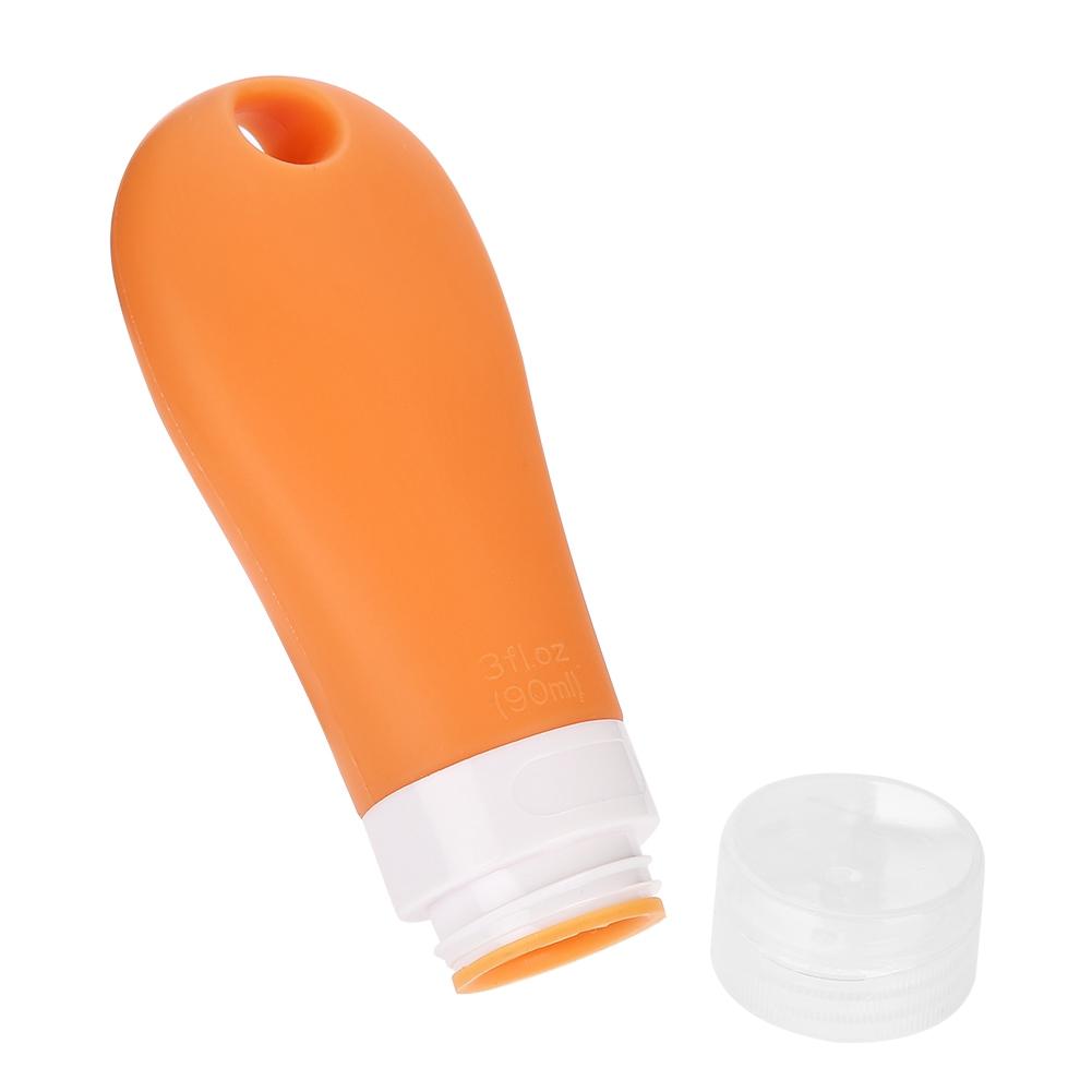 Portable Silicone Travel Bottle Set Lotion Shampoo Shower Empty Press Container 01