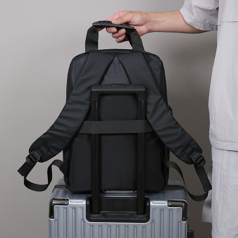 Business Computer Backpack Large Capacity Men's Water-Repellent Multifunctional Travel Backpack