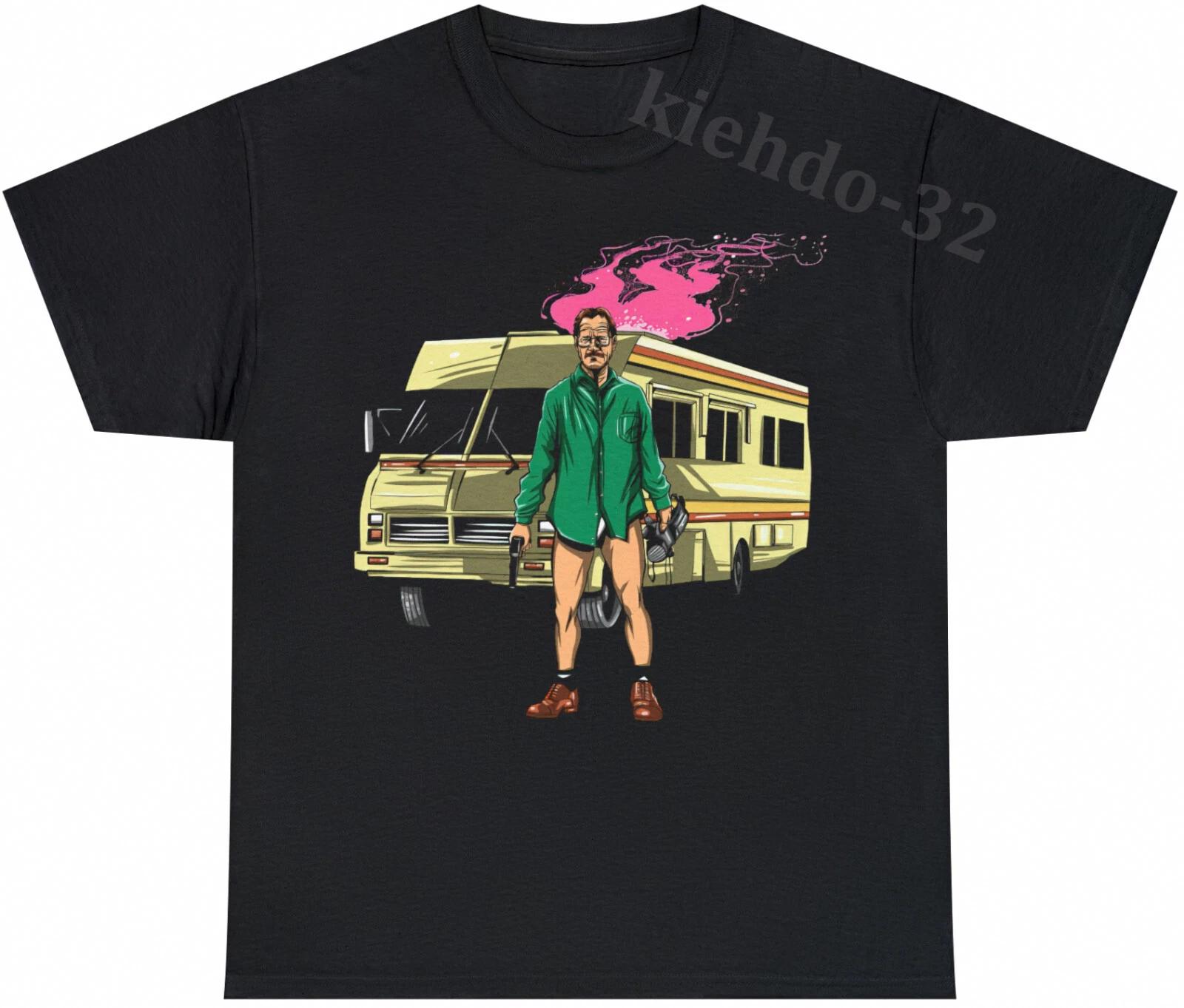 Breaking Bad Heisenberg Walter White Fan Art Gift T-Shirt S-5XL Men Women Unisex M