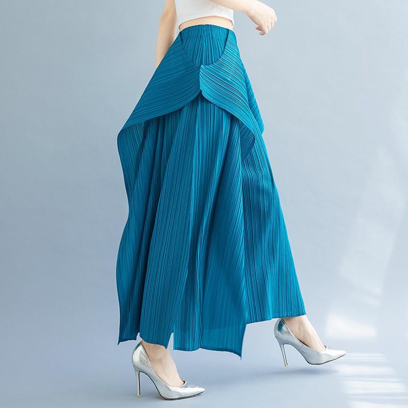 2025 Stylish Miyake Pleated Slimming Irregular Fashion Pants