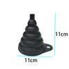 Silicone Liquid Funnel Universal Kitchen Funnel Car Engine Funnel  Washer Fluid Change