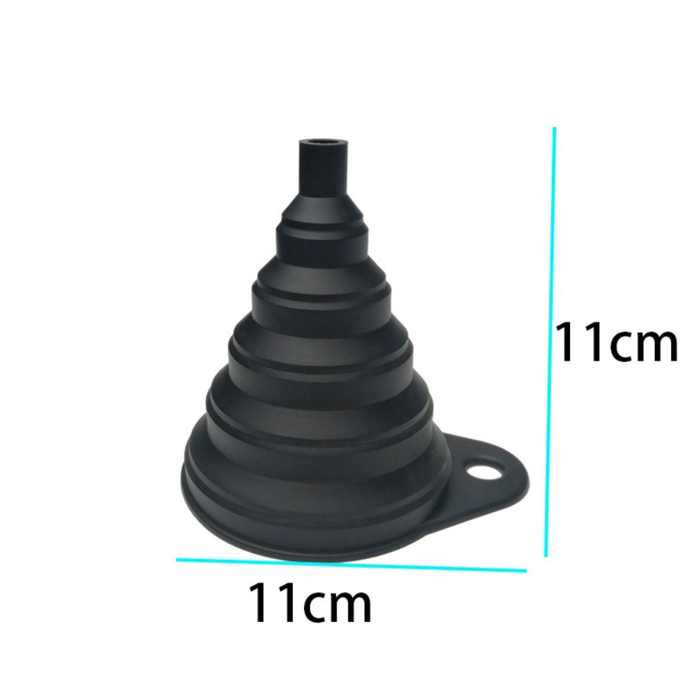Silicone Liquid Funnel Universal Kitchen Funnel Car Engine Funnel  Washer Fluid Change