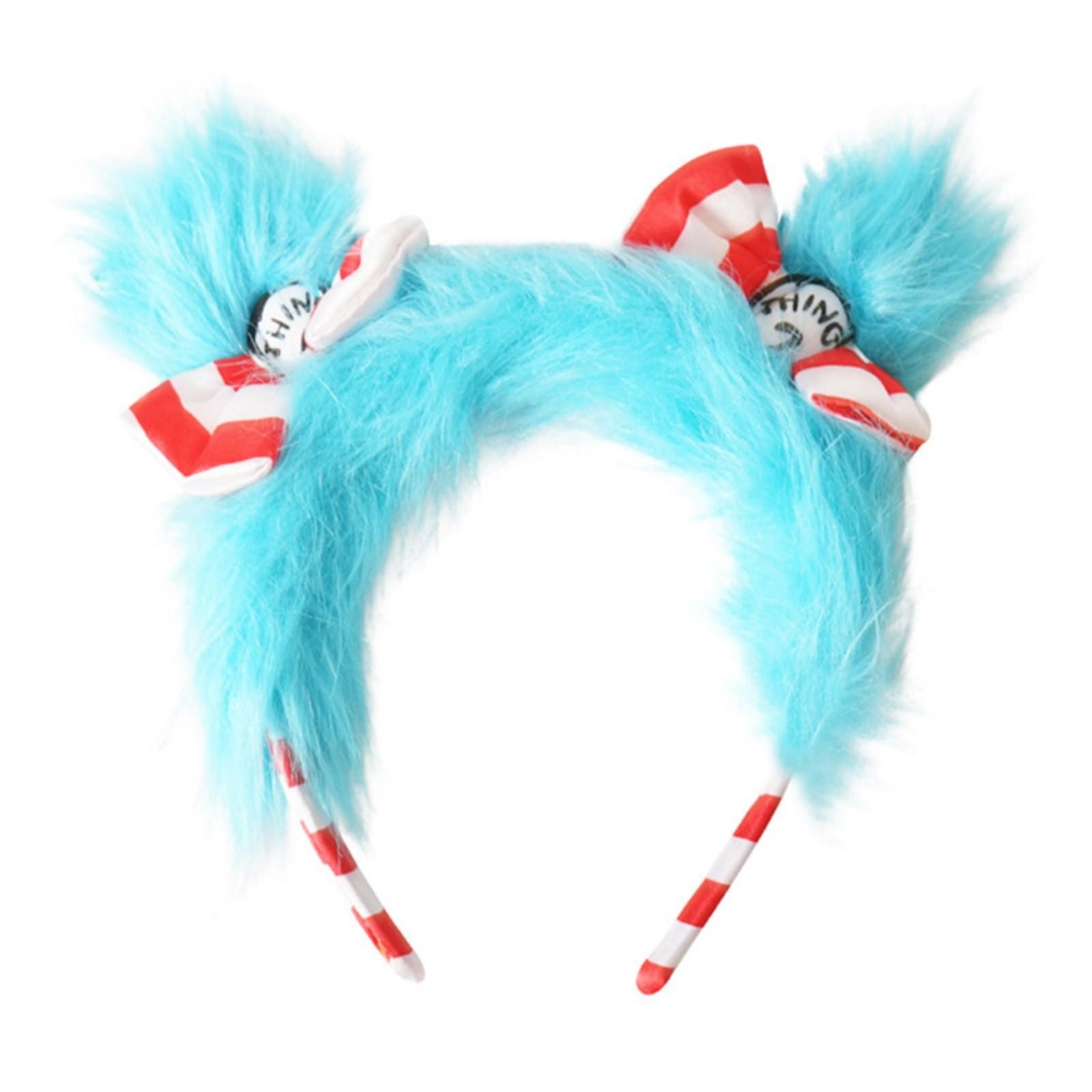 

Bow Role Play Headdress COSPLAY Blue Headband One Size синий