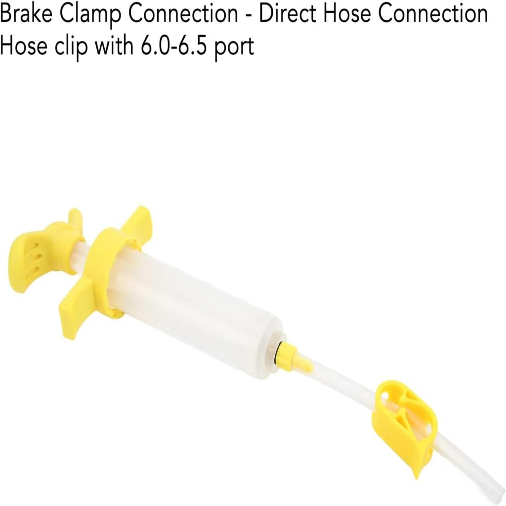 Efficient, Reliable, and Top-Quality Yellow Hydraulic Mountain Bike Disc Brake Bleed Kit - Complete Oil Bleeding Tool for Cyclis