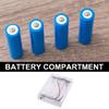 21700 Battery Storage Case, Three Slot Box With Convenient Switching, Transparently Casing For Easy Identification