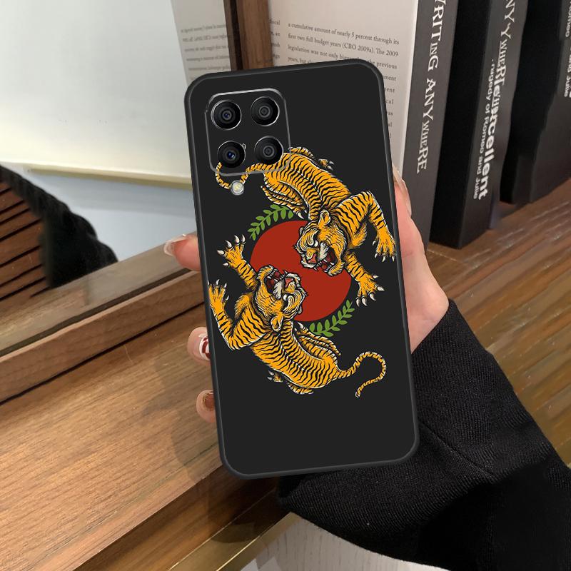 Tiger Red Sun Japan Art Case For Samsung Galaxy M13 M53 M51 M31 M11 M14 M34 M54 M12 M32 M52 M16 M36 M56 M15 M35 M55