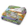 G-Garfields Aniem Kawaill Cats Throw Blanket for Couch Fuzzy Soft Plush Blanket 50x60 Inch Multiple Sizes Bedspreads All Seasons