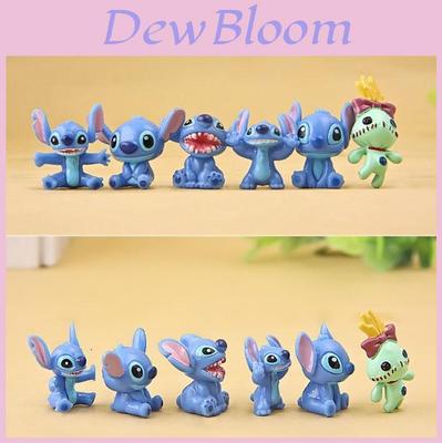Disney Lilo Stitch 12 Pcs Action Figures Collection Set Adorable Ornament For Kids And Fans Of The Cartoon!