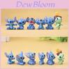 Disney Lilo Stitch 12 Pcs Action Figures Collection Set Adorable Ornament For Kids And Fans Of The Cartoon!